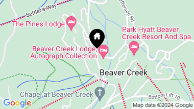 Map of 63-week 8 Avondale Lane, 439L-week 8, Beaver Creek CO, 81620