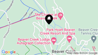 Map of 1166 Village Road, B107, Beaver Creek CO, 81620