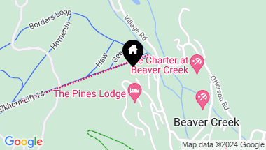 Map of 50 Scott Hill Road, 205, Beaver Creek CO, 81620