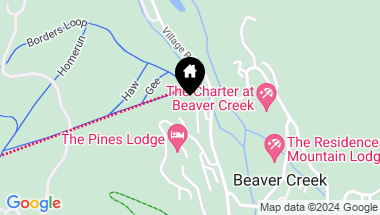 Map of 1120 Village Road, 402, Beaver Creek CO, 81620