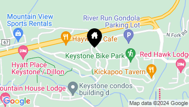 Map of 96 Erickson LOOP 96, KEYSTONE CO, 80435
