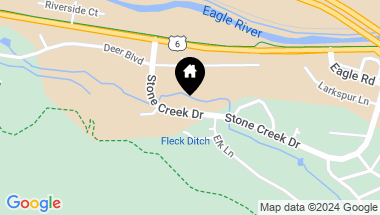 Map of 573 Stone Creek Drive, B/East, Avon CO, 81620