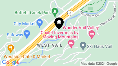 Map of 1750 S Frontage Road W, #E3, Vail CO, 81657