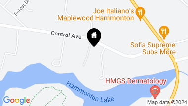 Map of 14 Waterfront Way, Hammonton NJ, 08037