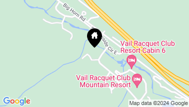 Map of 4508 Meadow Drive, 103, Vail CO, 81657