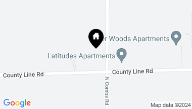 Map of 6400 E County Line Road, Indianapolis IN, 46237