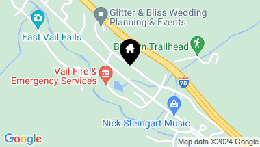 Map of 4192 Spruce, 109-A, Vail CO, 81657