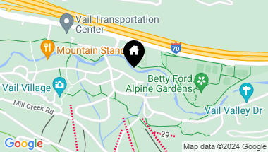 Map of 483 Gore Creek, 1, Vail CO, 81657