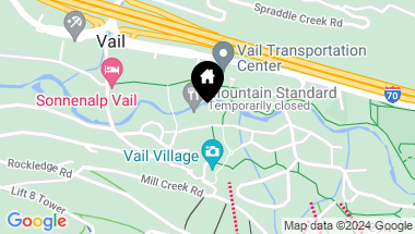 Map of 223 Gore Creek, 1, Vail CO, 81657
