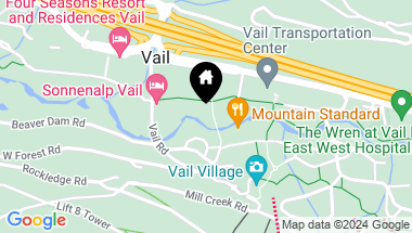 Map of 1 Willow Bridge Road, 44, Vail CO, 81657