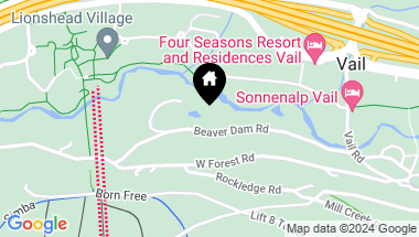 Map of 333 Beaver Dam Road, Vail CO, 81657