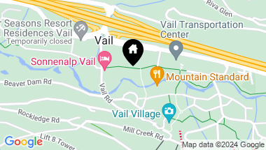 Map of One Willow Bridge Road, 33B, Vail CO, 81657