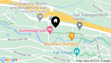 Map of 100 E Meadow Drive, 32, Vail CO, 81657