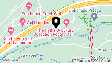 Map of 728 W Lionshead, R-410, Vail CO, 81657