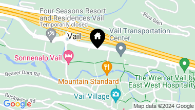 Map of 141 E Meadow Drive, Penthouse C East, Vail CO, 81657