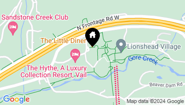 Map of 684 W Lionshead, 302, Vail CO, 81657