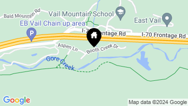 Map of 2950 Booth Creek Drive, Vail CO, 81657
