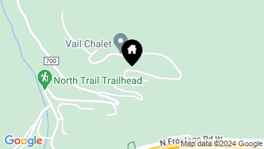 Map of 770 Potato Patch Drive, 2, Vail CO, 81657