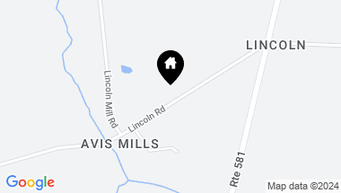 Map of 0 Lincoln Mill Rd, Mullica Hill NJ, 08062