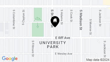 Map of 2250 S Saint Paul Street, Denver CO, 80210