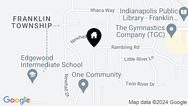 Map of 5931 Lyster Lane, Indianapolis IN, 46239