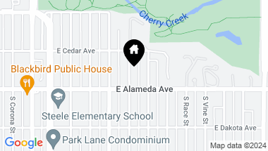 Map of 264 S Gilpin Street, Denver CO, 80209