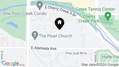 Map of 2750 E Cedar Ave, Denver CO, 80209