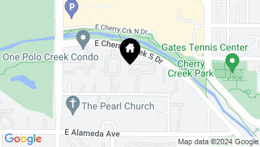 Map of 2821 E Cedar Ave 13, Denver CO, 80209