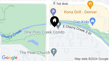 Map of 2400 E Cherry Creek South Drive Unit: 402, Denver CO, 80209