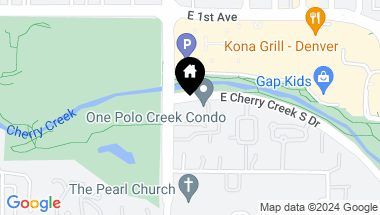 Map of 2400 E Cherry Creek South Drive Unit: 701, Denver CO, 80209