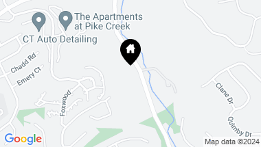 Map of 233 Upper Pike Creek Rd, Newark DE, 19711