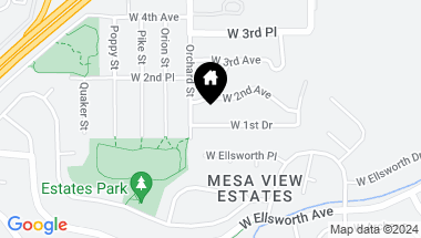 Map of 15951 W 1st Drive, Golden CO, 80401