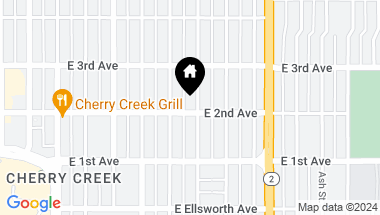 Map of 211 Garfield Street, Denver CO, 80206