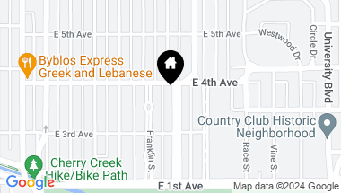 Map of 375 N Gilpin St, Denver CO, 80218