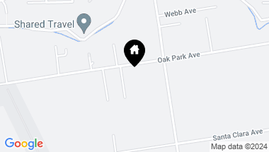 Map of 2083 Oak Park Avenue, Chico CA, 95928