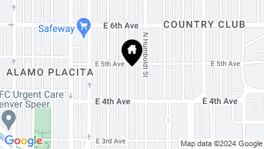 Map of 472 N Lafayette Street, Denver CO, 80218