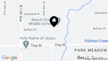 Map of 189 N 13th Avenue, Beech Grove IN, 46107