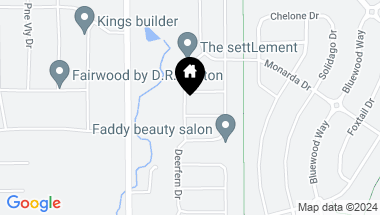 Map of 8130 Lythrium Way, Plainfield IN, 46168