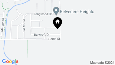 Map of 2982 Bancroft Drive, Chico CA, 95928