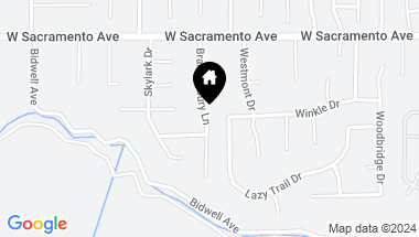 Map of 778 Brandonbury Lane, Chico CA, 95926