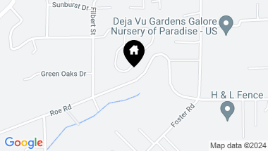 Map of 623 Circlewood Drive, Paradise CA, 95969