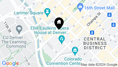 Map of 1133 14th Street Unit: 2400, Denver CO, 80202