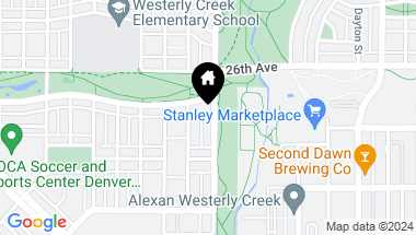 Map of 2545 Beeler Street, Denver CO, 80238