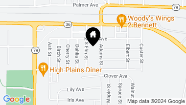 Map of 223 Adams Street, Bennett CO, 80102