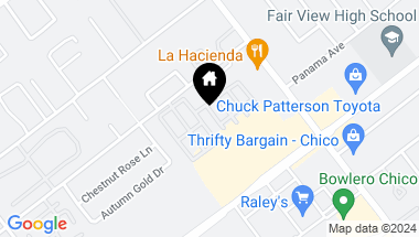 Map of 123 Henshaw Avenue 400, Chico CA, 95973