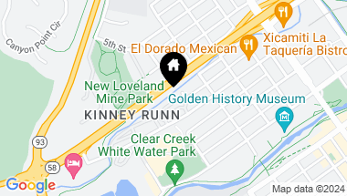 Map of 706 Elm Circle, Golden CO, 80401