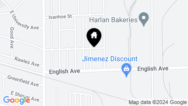 Map of 431 S Sheridan Avenue, Indianapolis IN, 46219