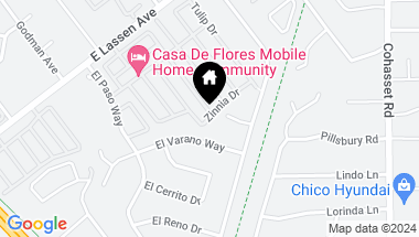 Map of 701 E Lassen Avenue 18, Chico CA, 95973