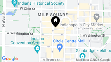 Map of 1 N Illinois Street Unit: 14, Indianapolis IN, 46204