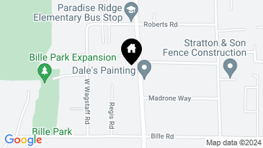 Map of 6283 Oliver Road, Paradise CA, 95969